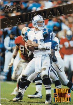 1995 Action Packed Monday Night Football - Promos #3 Troy Aikman Front