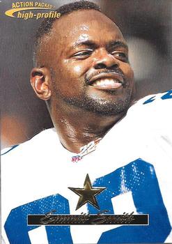 1996 Action Packed - Promos #1 Emmitt Smith Front