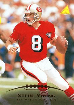 1995 Pinnacle - Promos #62 Steve Young Front
