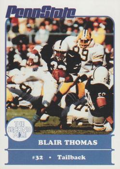 1988 The Second Mile Penn State Nittany Lions #NNO Blair Thomas Front