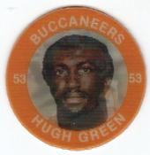 1983 7-Eleven Super Star Sports Coins #8 Hugh Green Front