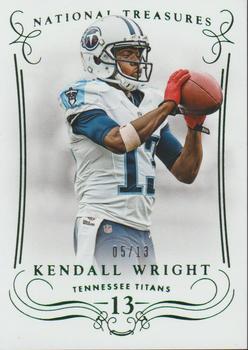 2014 Panini National Treasures - Century Numbers #8 Kendall Wright Front