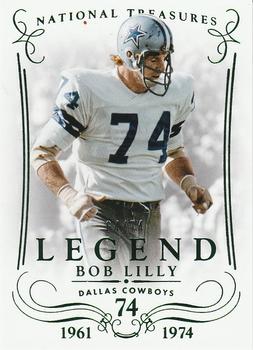 2014 Panini National Treasures - Century Numbers #103 Bob Lilly Front