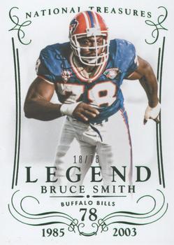 2014 Panini National Treasures - Century Numbers #123 Bruce Smith Front