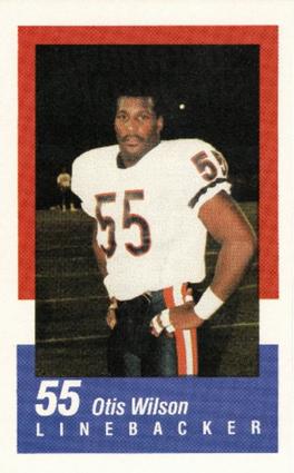 1986 Super Bowl Super Stars Police #3 Otis Wilson Front