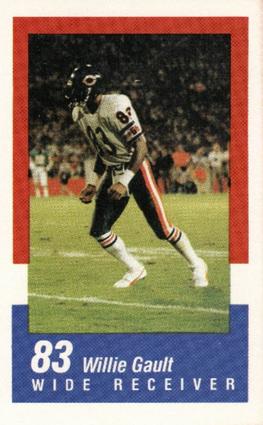 1986 Super Bowl Super Stars Police #7 Willie Gault Front