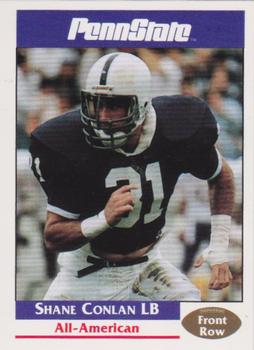 1991-92 Front Row Penn State Nittany Lions All-Americans #10 Shane Conlan Front