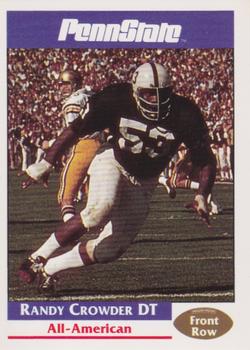 1991-92 Front Row Penn State Nittany Lions All-Americans #12 Randy Crowder Front