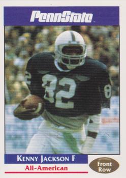 1991-92 Front Row Penn State Nittany Lions All-Americans #21 Kenny Jackson Front