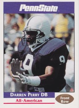 1991-92 Front Row Penn State Nittany Lions All-Americans #33 Darren Perry Front