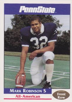 1991-92 Front Row Penn State Nittany Lions All-Americans #39 Mark Robinson Front