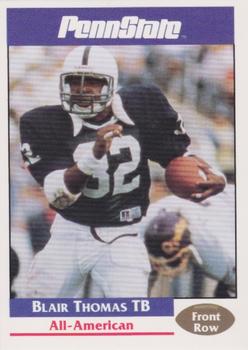 1991-92 Front Row Penn State Nittany Lions All-Americans #45 Blair Thomas Front