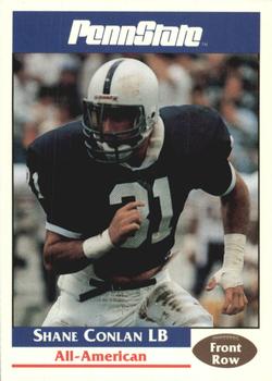 1991-92 Front Row Penn State Nittany Lions All-Americans - Promos #10 Shane Conlan Front