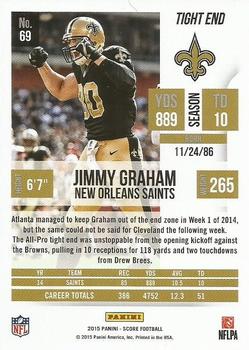 2015 Score #69 Jimmy Graham Back