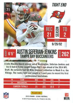 2015 Score #71 Austin Seferian-Jenkins Back