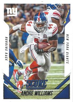 2015 Score #288 Andre Williams Front