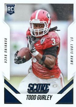 2015 Score #386 Todd Gurley Front