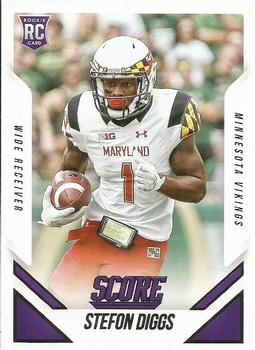 2015 Score #415 Stefon Diggs Front