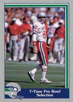 1989 Pacific Steve Largent #66 7-Time Pro Bowl Selection Front