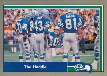 1989 Pacific Steve Largent #15 The Huddle Front