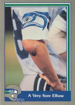1989 Pacific Steve Largent #43 A Very Sore Elbow Front