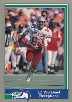 1989 Pacific Steve Largent #73 17 Pro Bowl Receptions Front