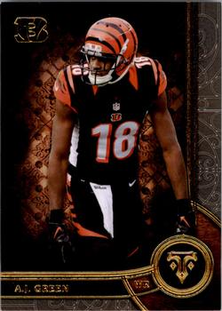 2015 Topps Triple Threads #28 A.J. Green Front