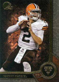 2015 Topps Triple Threads #95 Johnny Manziel Front