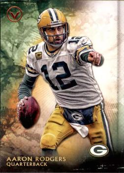 2015 Topps Valor #12 Aaron Rodgers Front