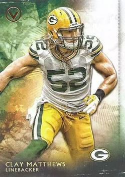 2015 Topps Valor #22 Clay Matthews Front