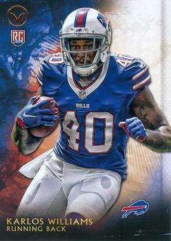 2015 Topps Valor #185 Karlos Williams Front