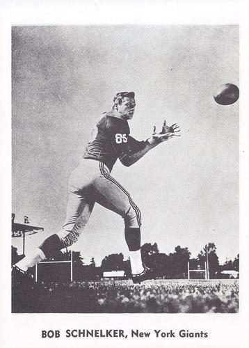 1960 Jay Publishing New York Giants #NNO Bob Schnelker Front