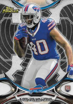 2015 Finest #8 Karlos Williams Front
