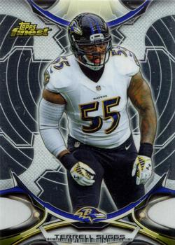 2015 Finest #48 Terrell Suggs Front