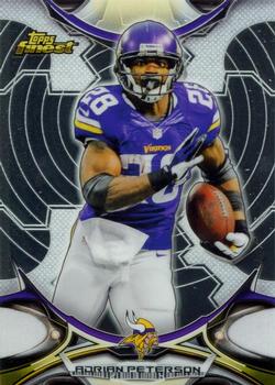 2015 Finest #121 Adrian Peterson Front