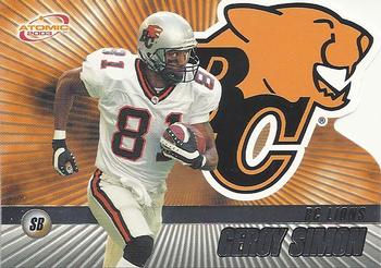 2003 Pacific Atomic CFL #9 Geroy Simon Front