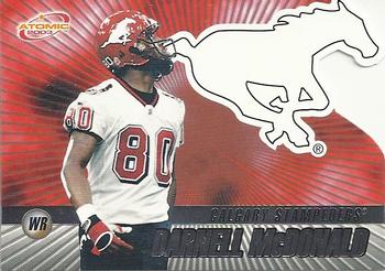 2003 Pacific Atomic CFL #17 Darnell McDonald Front