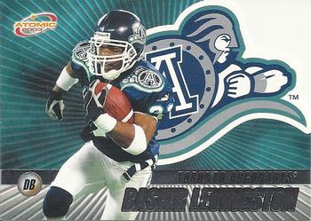 2003 Pacific Atomic CFL #84 Bashir Levingston Front