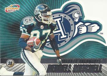 2003 Pacific Atomic CFL #86 Derrell Mitchell Front