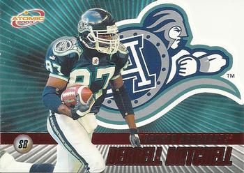 2003 Pacific Atomic CFL - Red #86 Derrell Mitchell Front