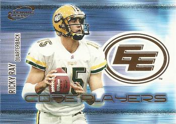 2003 Pacific Atomic CFL - Core Players #2 Ricky Ray Front
