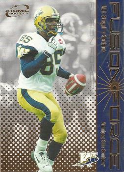 2003 Pacific Atomic CFL - Fusion Force #8 Milt Stegall Front