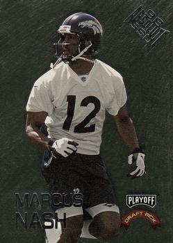 1998 Playoff Absolute SSD Hobby - Draft Picks #12 Marcus Nash Front