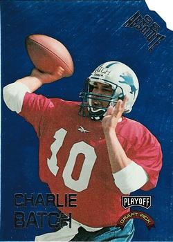 1998 Playoff Absolute Retail - Draft Picks Blue Die Cut #21 Charlie Batch Front