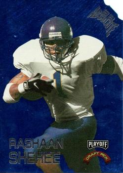1998 Playoff Absolute Retail - Draft Picks Blue Die Cut #32 Rashaan Shehee Front