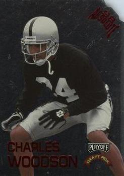 1998 Playoff Absolute Retail - Draft Picks Silver Die Cut #4 Charles Woodson Front