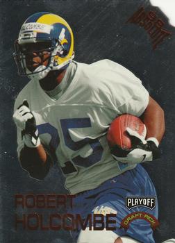 1998 Playoff Absolute Retail - Draft Picks Silver Die Cut #15 Robert Holcombe Front