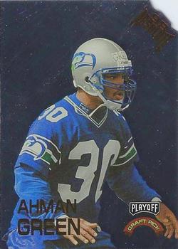 1998 Playoff Absolute Retail - Draft Picks Silver Die Cut #28 Ahman Green Front