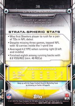 2014 Topps Strata - Retail #38 Le'Veon Bell Back