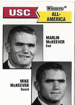 1988 Southern Cal Winners #NNO Marlin McKeever / Mike McKeever Front